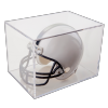 Case of 8 UV Protected Ball Qube mini Helmet Display Cubes 7&quot;x 5&quot;x 5&quot;